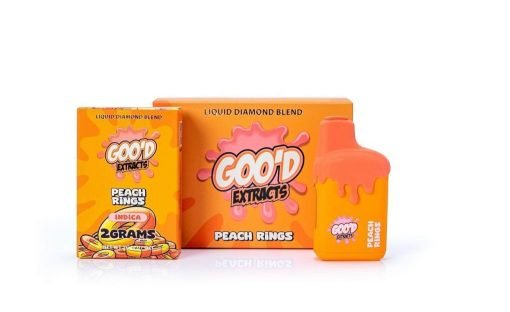 Goo'd Extracts Disposable - Peach Rings