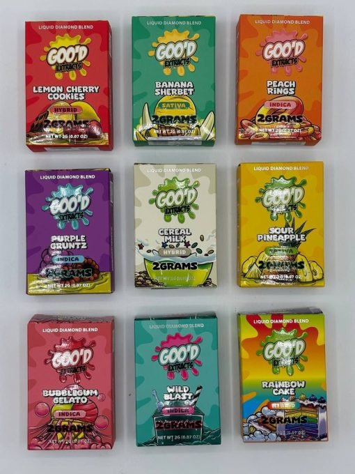 Goo'd Extracts Disposable - Pack Of 10 Different Flavors